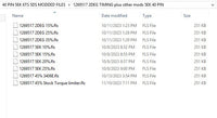 CATERPILLAR 40 Pin 5EK 6TS 5DS 2DEG Tuning Files