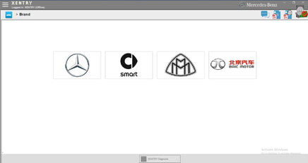 MERCEDES-BENZ XENTRY DIAGNOSTIC OPEN SHELL – 2023.03