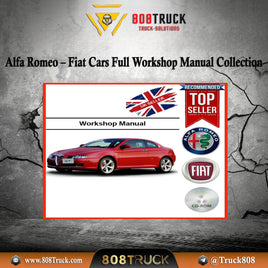 Alfa Romeo – Fiat Cars Full Workshop Manual CD Collection