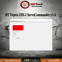 BT Toyota DIS-2 ServoCommander v2.4 Parameters Programming