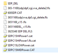 CATERPILLAR DPF, EGR Delete files PACKAGE