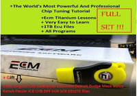 Chip Tuning Course with 1TB Ecu Files, Remaps Database and Ecm Titanium Lessons