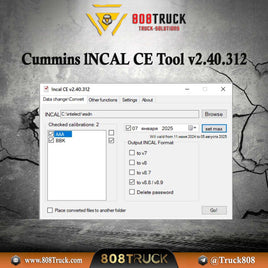 Commins lNCAL CE Tool v2.40.312 - Last Update 2024