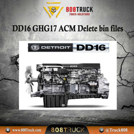 Detroit Diesel DD16 GHG17 ACM Delete bin files For Magic Tuner Tool