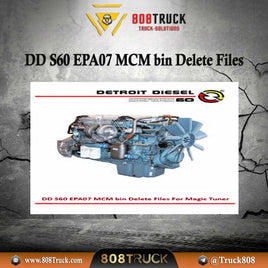 Detroit Diesel S60 EPA07 MCM bin Delete Files For Magic Tuner Tool