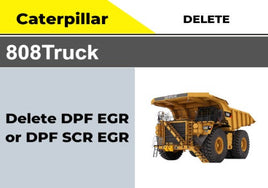 CATERPILLAR DPF, EGR Delete files PACKAGE