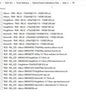 Detroit Diesel Calibrations Files - New Package