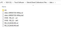 Detroit Diesel Calibrations Files - New Package