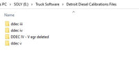 Detroit Diesel Calibrations Files - New Package