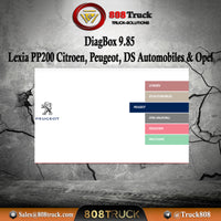 DiagBox 9.85 Lexia PP200 Citroen, Peugeot, DS Automobiles & Opel