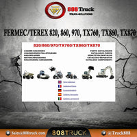 FERMEC – TEREX 820, 860, 970, TX760, TX860, TX870 Parts Catalog