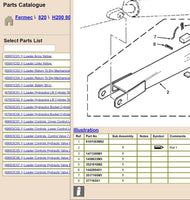 FERMEC – TEREX 820, 860, 970, TX760, TX860, TX870 Parts Catalog