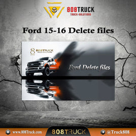 Ford 15-16 Delete bin files