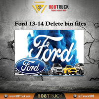 Ford 13-14 Delete .bin files