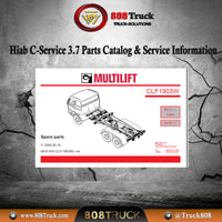 Hiab C-Service 3.7 Parts Catalog & Service Information