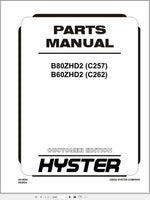 Hyster Spare Parts Manual 2024 Forklift Collection 3.39GB PDF