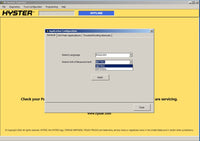 Hyster Forklift PC Service Tool v5.0 Diagnostic Tool