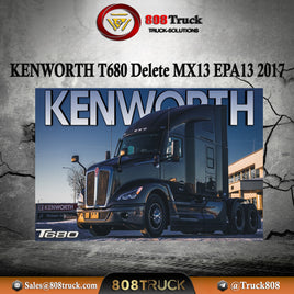 KENWORTH T680 Delete MX13 EPA13 2017 Bin file For Magic Tuner