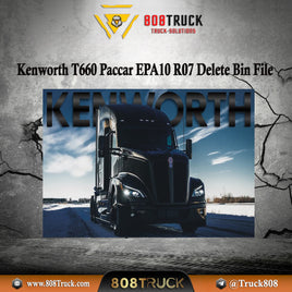 Kenworth T660 Paccar EPA10 R07 Delete Bin File for Magic Tuner Tool