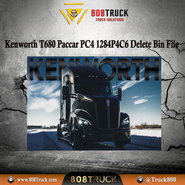 Kenworth T680 Paccar PC4 1284P4C6 Delete Bin File for Magic Tuner Tool