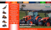 Kobota & Korne Agricultural Machinery Technical Information - Workshop Manual, Parts Manual, Service Information