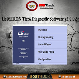 LS MTRON Tier4 Diagnostic Software v2.0.0.6