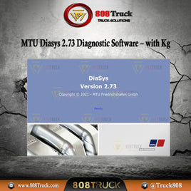 MTU Diasys 2.73 Diagnostic Software – with Kg