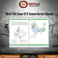 Merlo The Sauer S1X System Service Manual Multi Languages