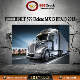 PETERBILT 579 Delete MX13 EPA13 2015 bin file for Magic Tuner