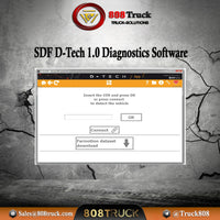 SDF D-Tech 1.0 Diagnostics Software