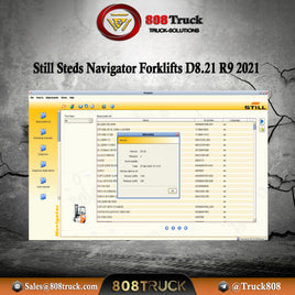 Still Steds Navigator Forklifts D8.21 R9 2021 Parts-Manuals-Diagnostic Tool-Diagrams