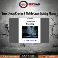 Terex Demag Crawler Crane & Mobile Crane Technical Training Manual