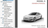 Tesla Model S North America 2020 Owners Manual PDF