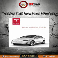 Tesla Model X 2015-2019 Service Manual & Part Catalog