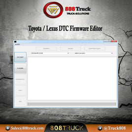 Toyota / Lexus DTC Firmware Editor