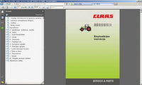 CLAAS Service Schematic Manual Tool WebTIC EN 2024