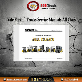 Yale Forklift Trucks Service Manuals All Class New Models PDF