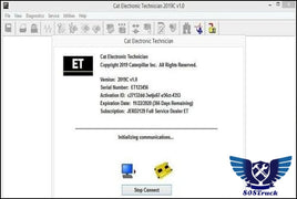 Caterpillar Electronic Technician CAT ET 2019C - 808TRUCK