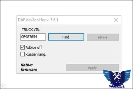 Configurator DEVIK for SCR/AdBlue Removal - 808TRUCK