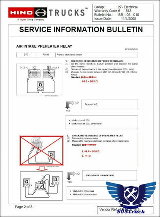 Hino Trucks Complete Set 2001-2021 Workshop Manual - 808TRUCK