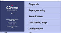 LS MTRON Tier4 Diagnostic Software v2.0.0.6