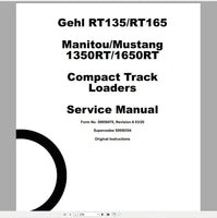 GEHL Machinery Heavy Equipment Service Manuals, Hydraulic & Electrical Schematic DVD 4.89GB PDF 2022