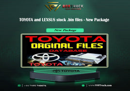 TOYOTA and LEXSUS stock .bin files - New Package